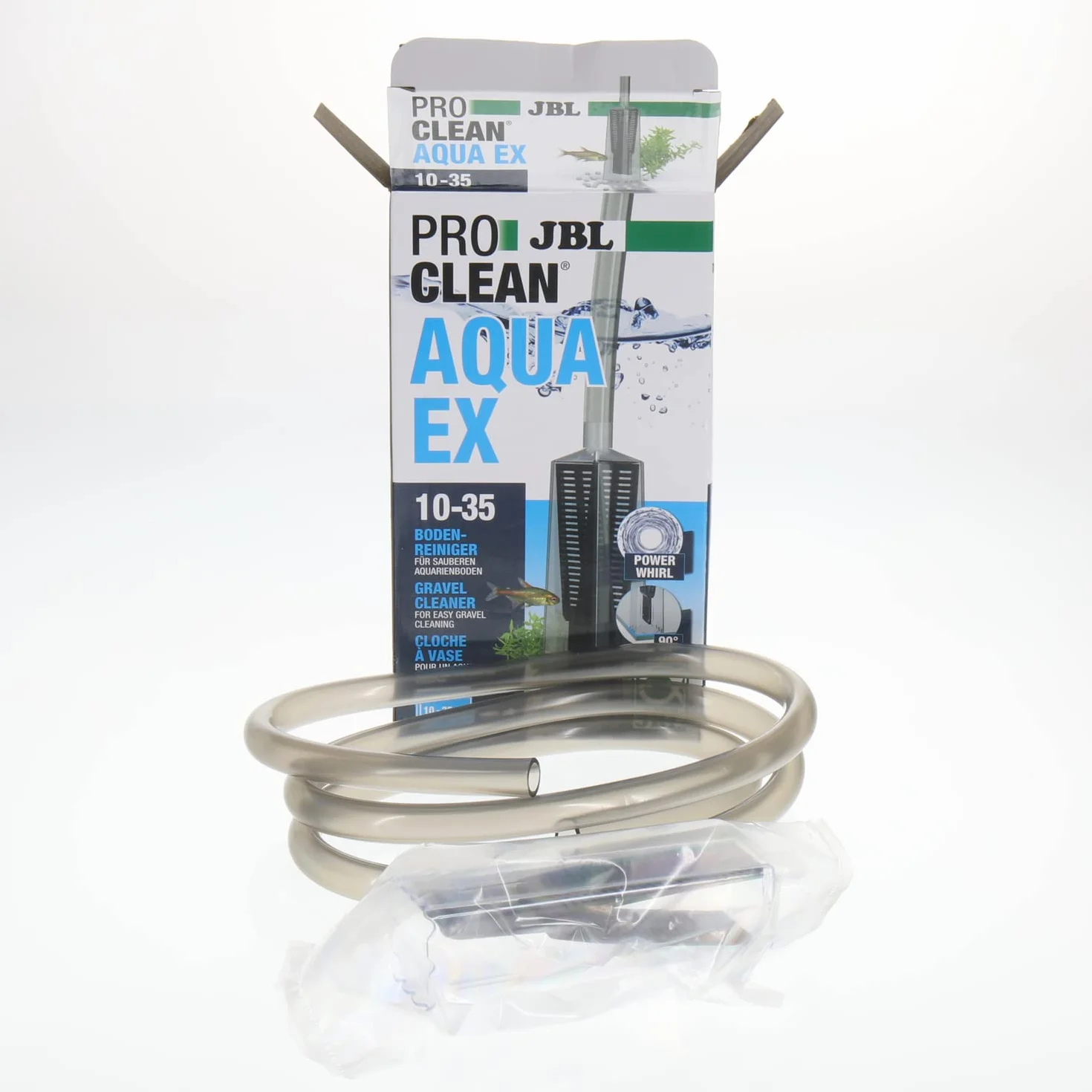 JBL PROCLEAN AQUA EX 10-35, 6142500, Nettoyeur de fond, pour Aquariums de 10 - 35 cm de hauteur, Mulmglocke