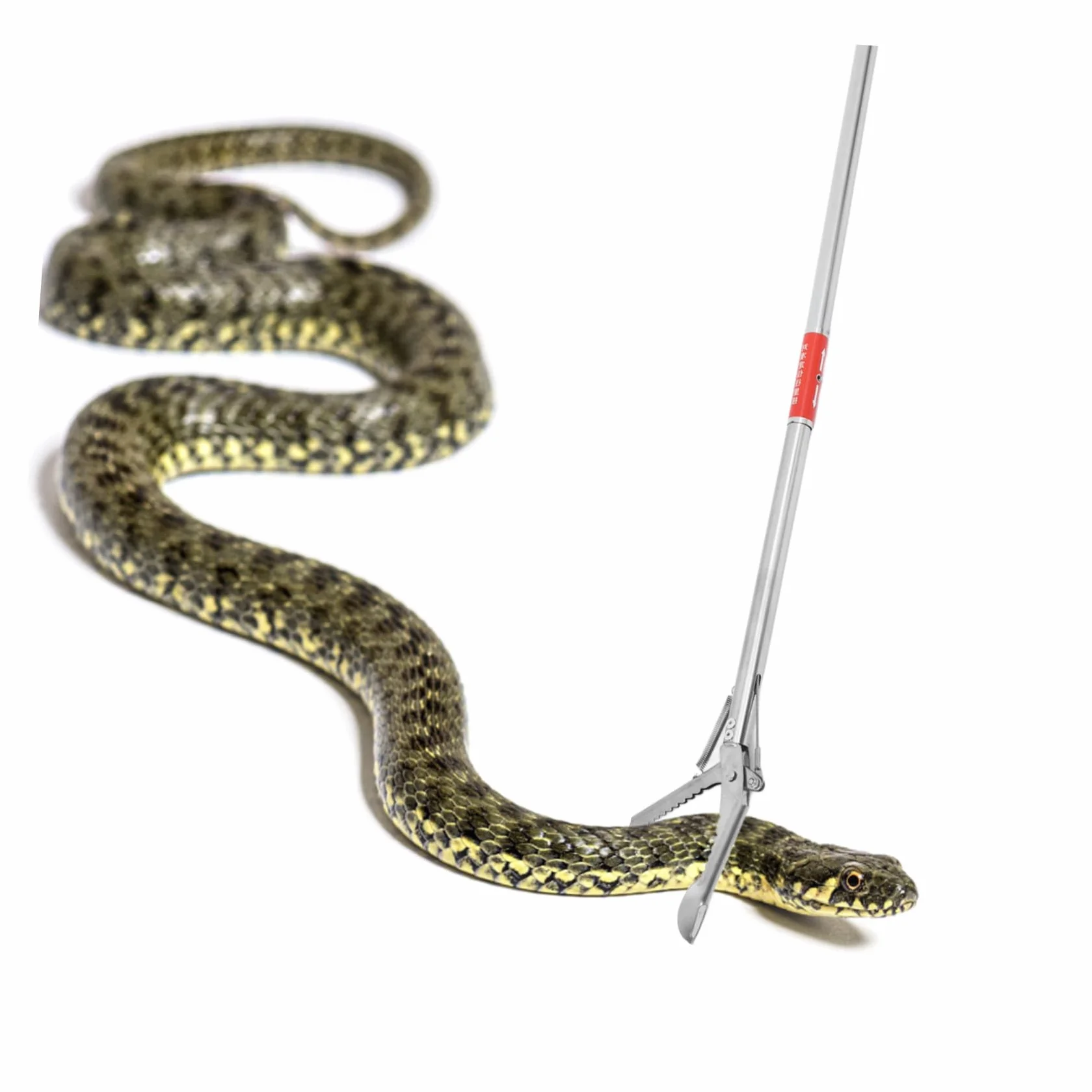 Pince à Serpent Pliable en Acier Inoxydable 3 Sections Longue Portée HANABASS