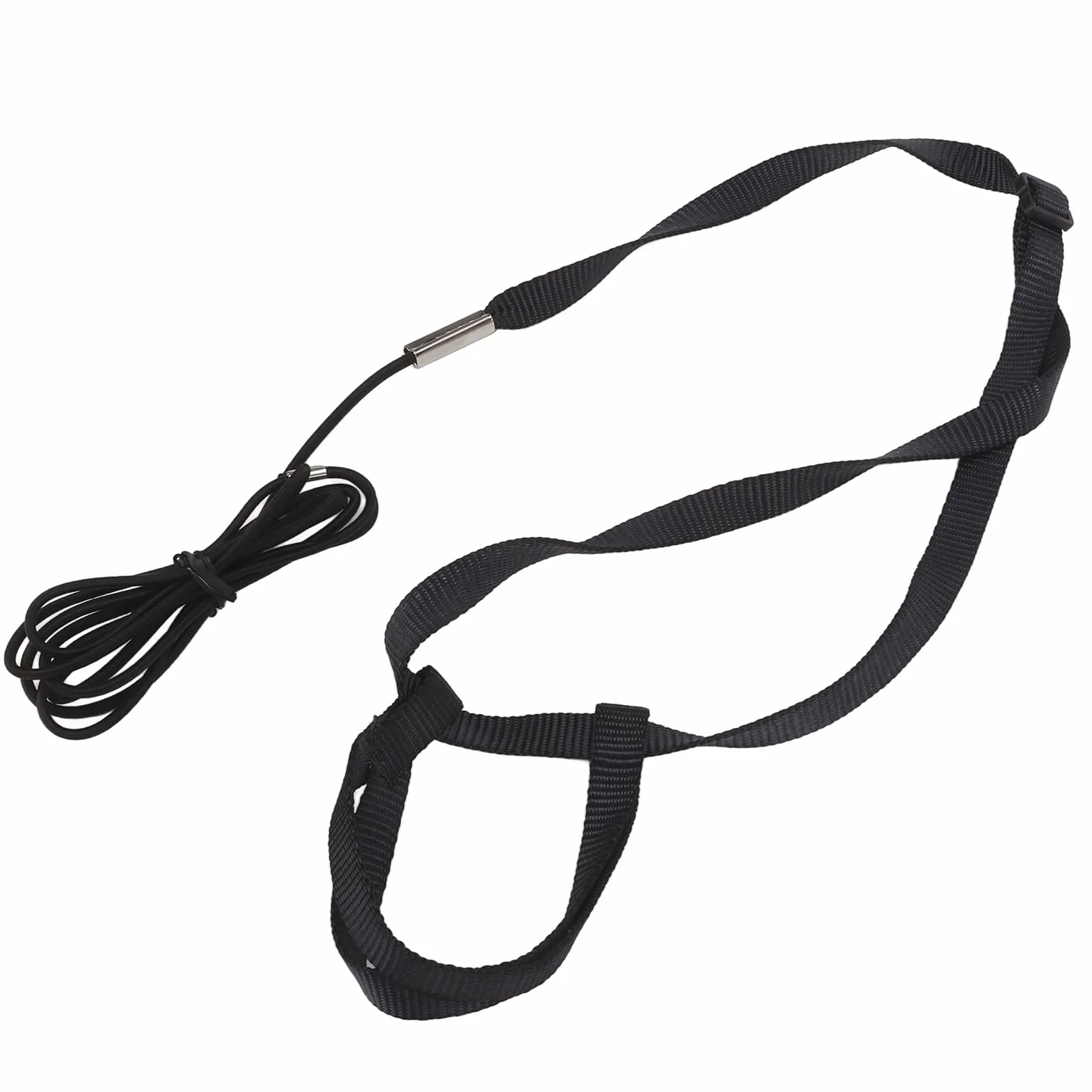 Harnais et Laisse Perroquet Réglable en Nylon, Accessoire Exercice Plein Air pour Ara Perruche Cacatoès Gris Africain, Empêche Fuite et Évasion, pour Vol Libre Sécurisé en Extérieur