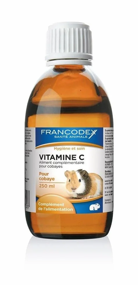 Francodex Vitamine C 250ml pour Cobaye