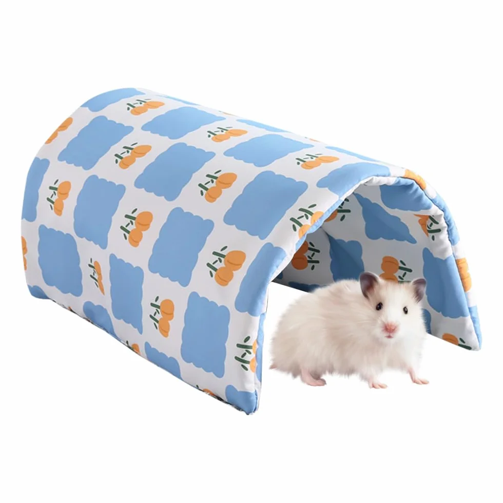 Tunnel pour Cochon d'Inde,Hamac Pliable et Étanche pour Petit Animal de Compagnie,Furet,Cochon d'Inde,Chinchilla,Lapin,Hamster