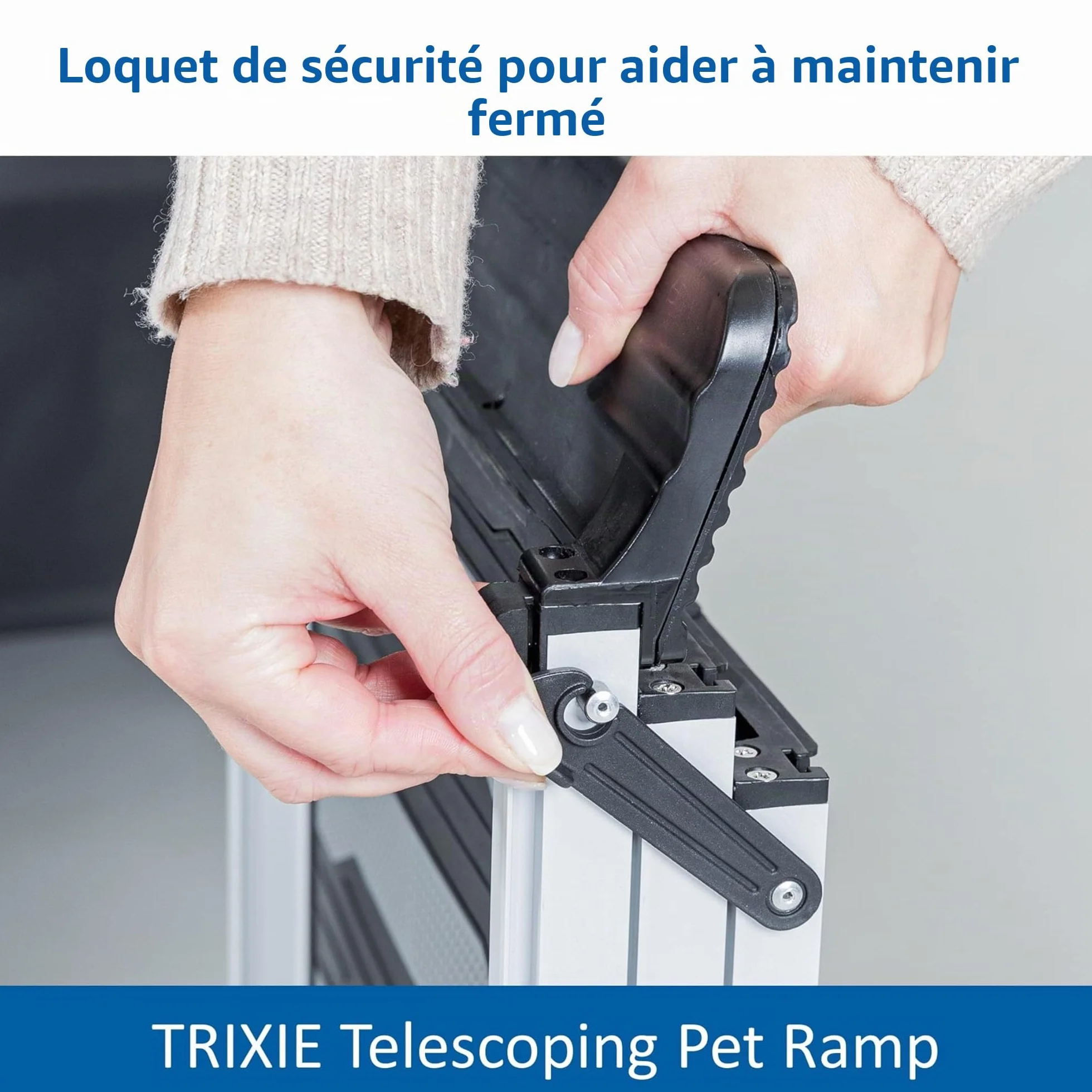 Rampe télescopique pour chien en Aluminium 175,3 cm Trixie