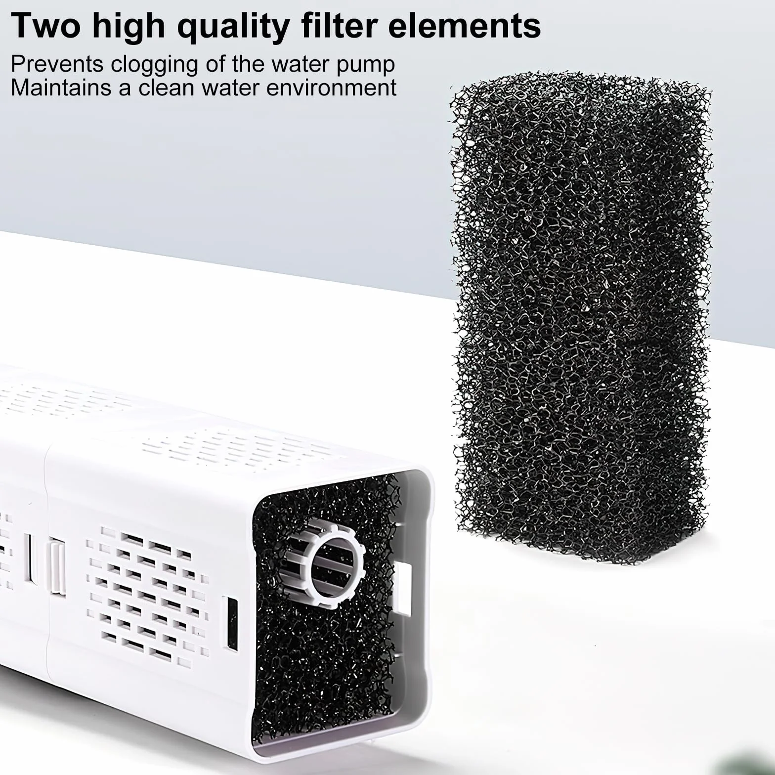 Filtre Intérieur d'Aquarium 60 L Avec Pompe - Système de Filtration Pour Crevettes