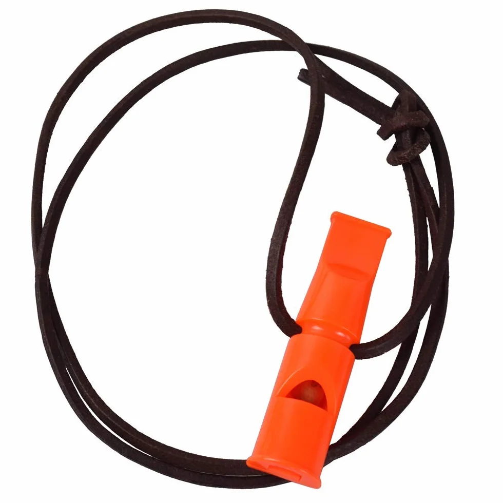 ACME Sifflet double ton pour chien No. 641 - Double sifflet professionnel avec 2 sons et bracelet en cuir