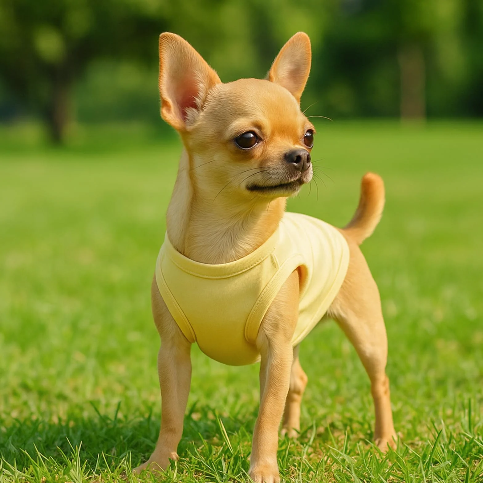 Lot de 4 Chemises d'été sans Manches pour Chien - T-Shirt coloré Respirant pour Petite et Moyenne Taille