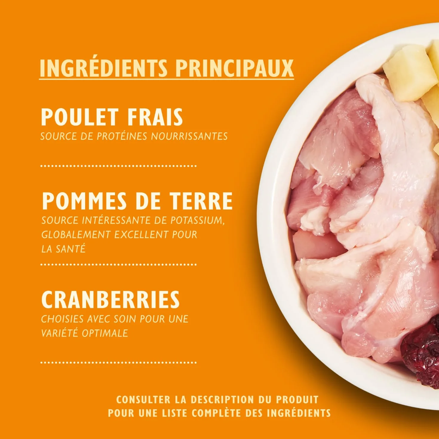 Lily’s Kitchen Nourriture sèche pour chats adultes Poulet et légumes sans céréales 2 kg