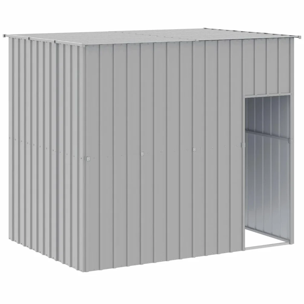 Niche pour chien gris clair 214x253x181 cm