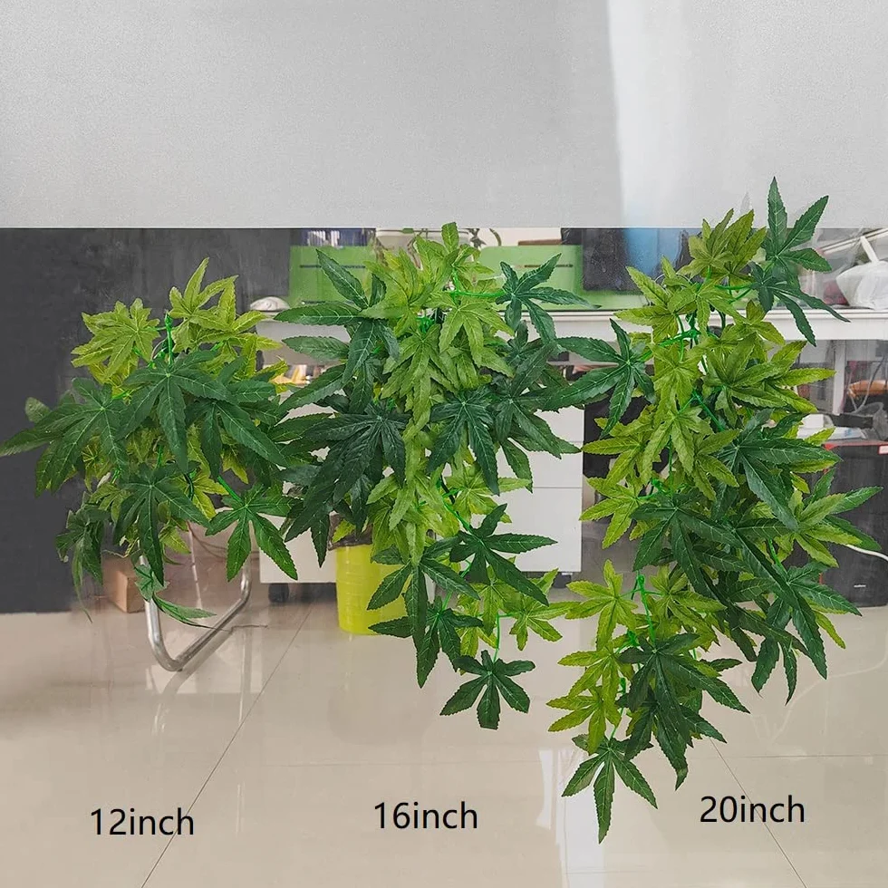 Plantes d'aquarium artificielles 40cm Faux Plastique Décor pour Fish Tank
