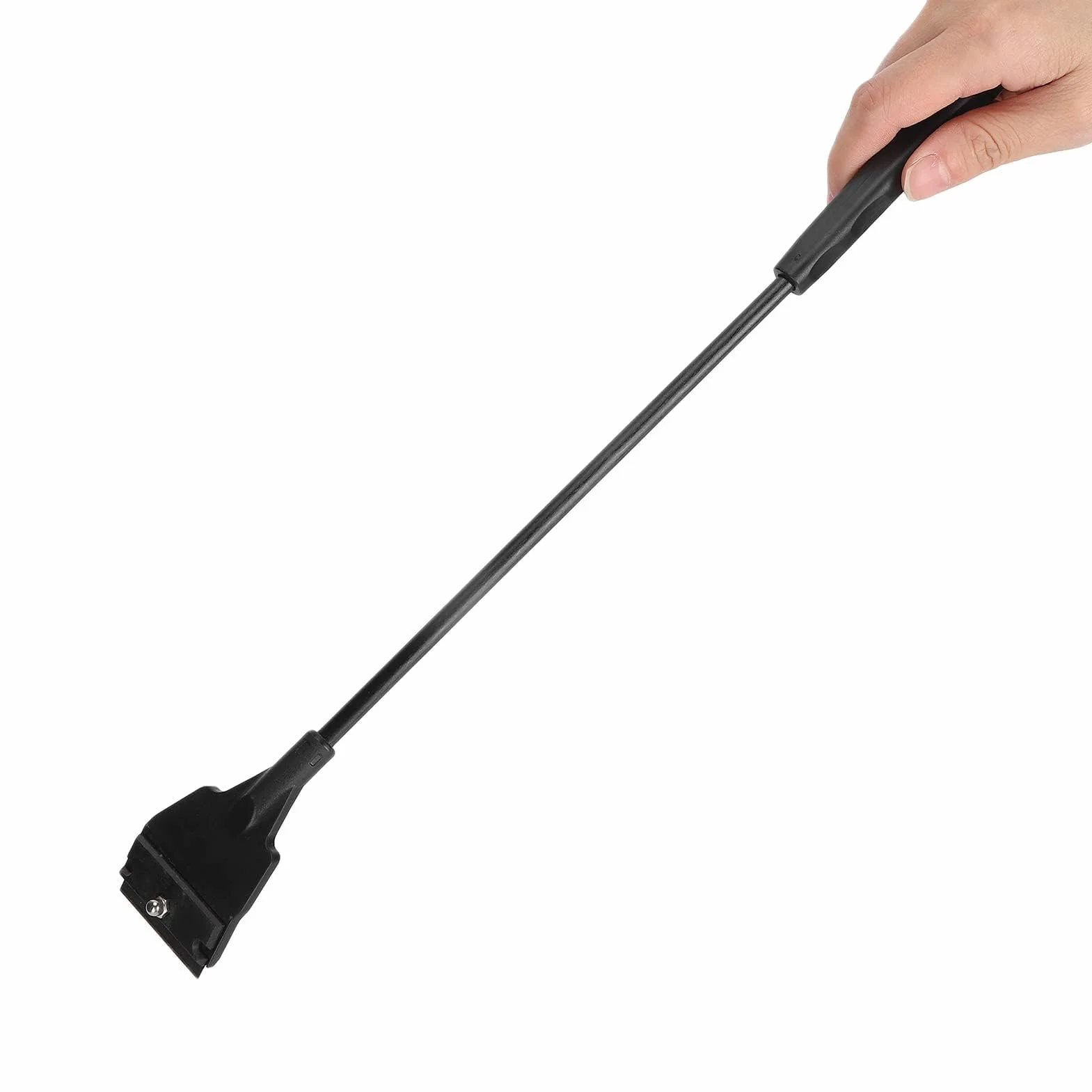 Grattoir à Algues pour Aquarium avec Manche Long, Nettoyeur de Verre avec Lames Remplaçables