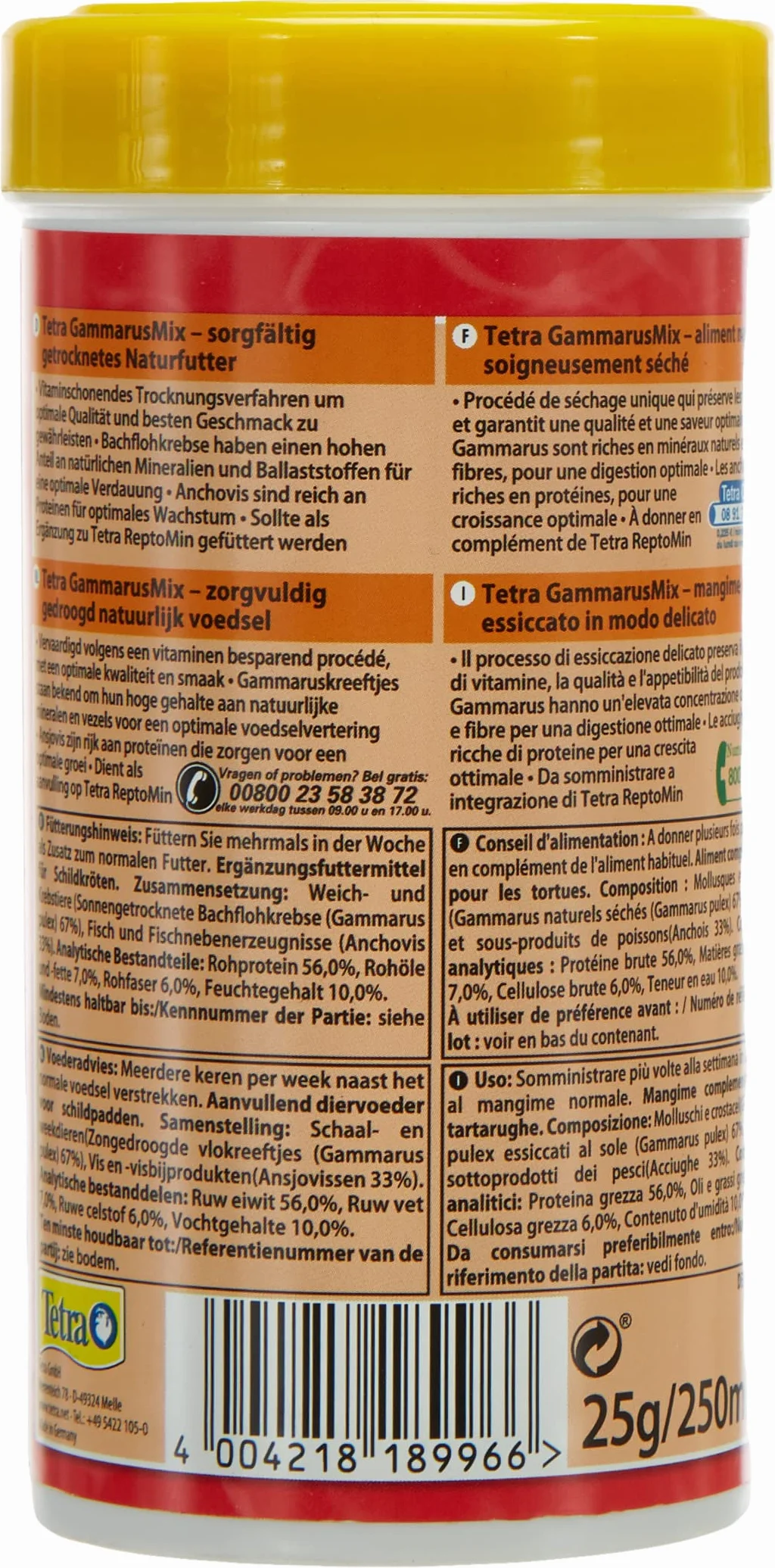 Tetra Gammarus Mix 250 ml