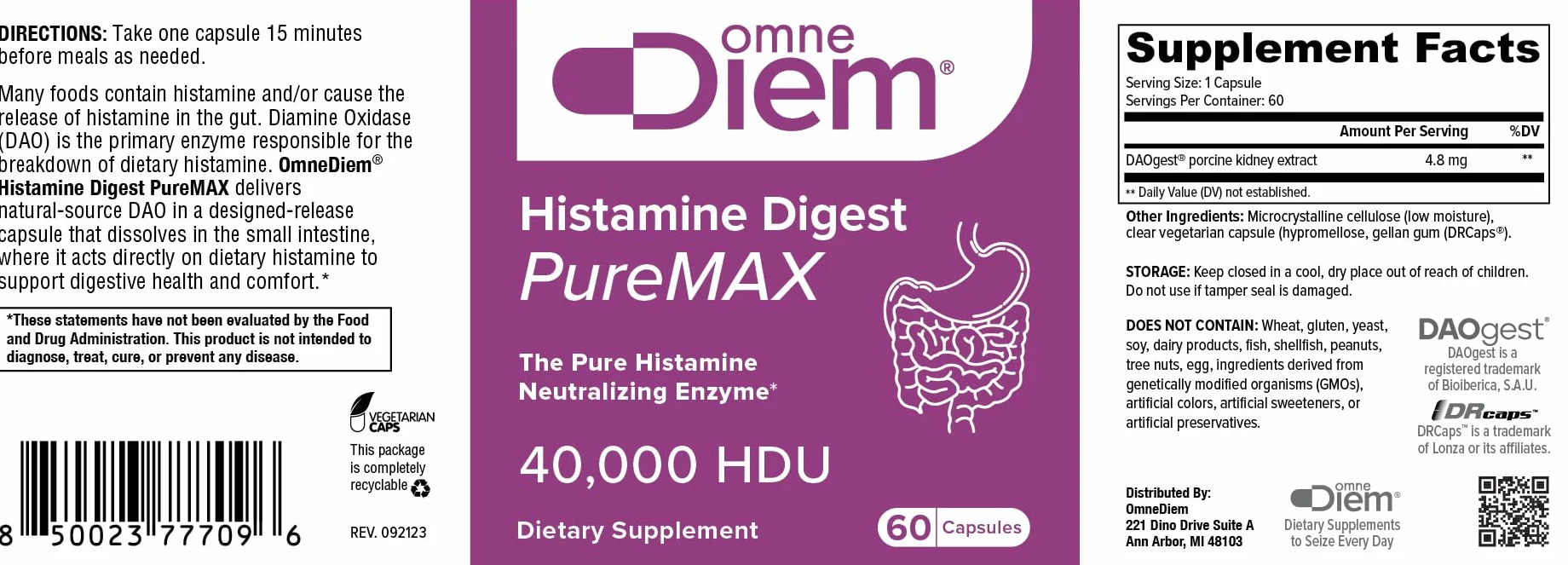 Histamine Digest PureMax