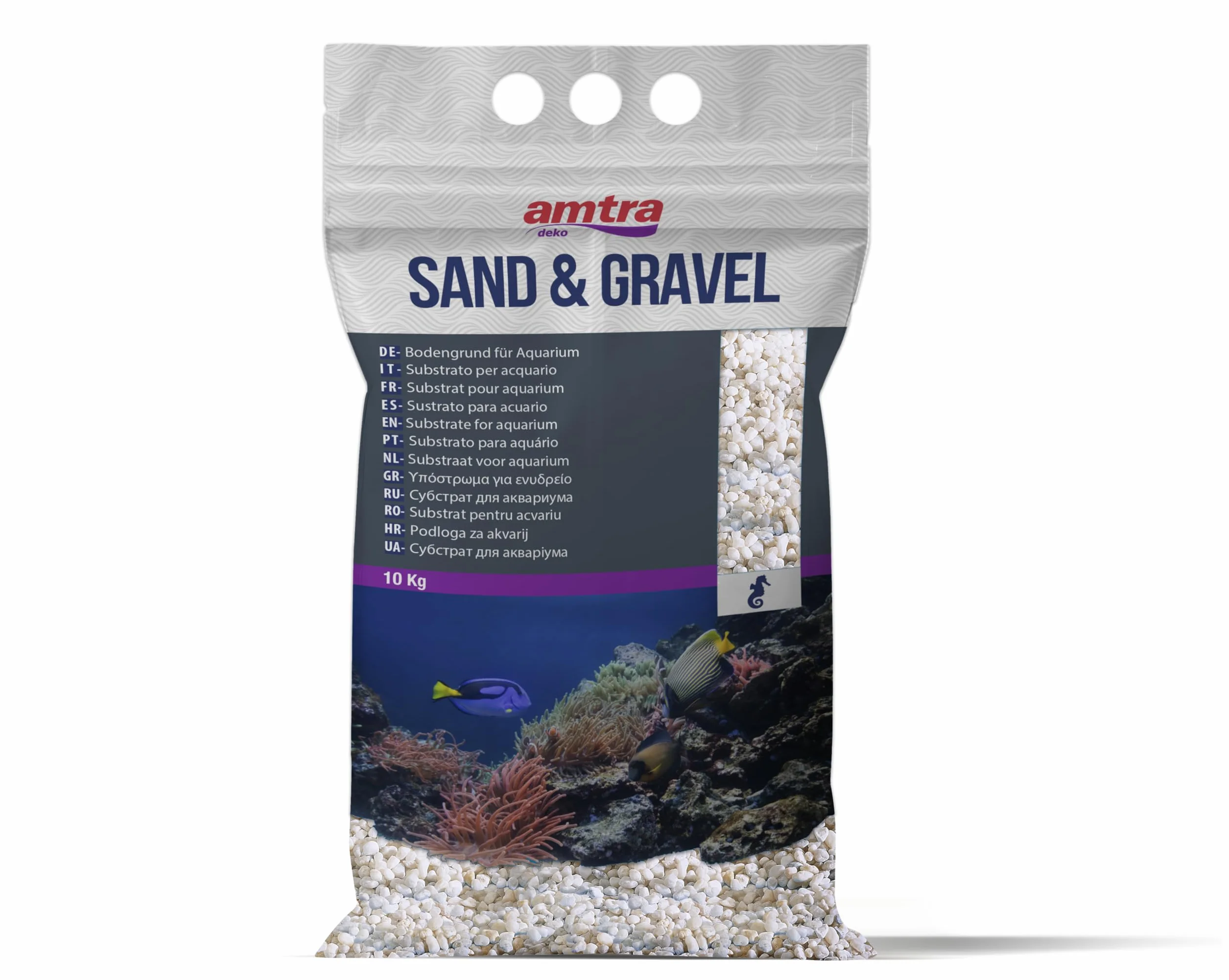 Amtra Gravel Noa 10 kg pour Aquariophilie Moyen