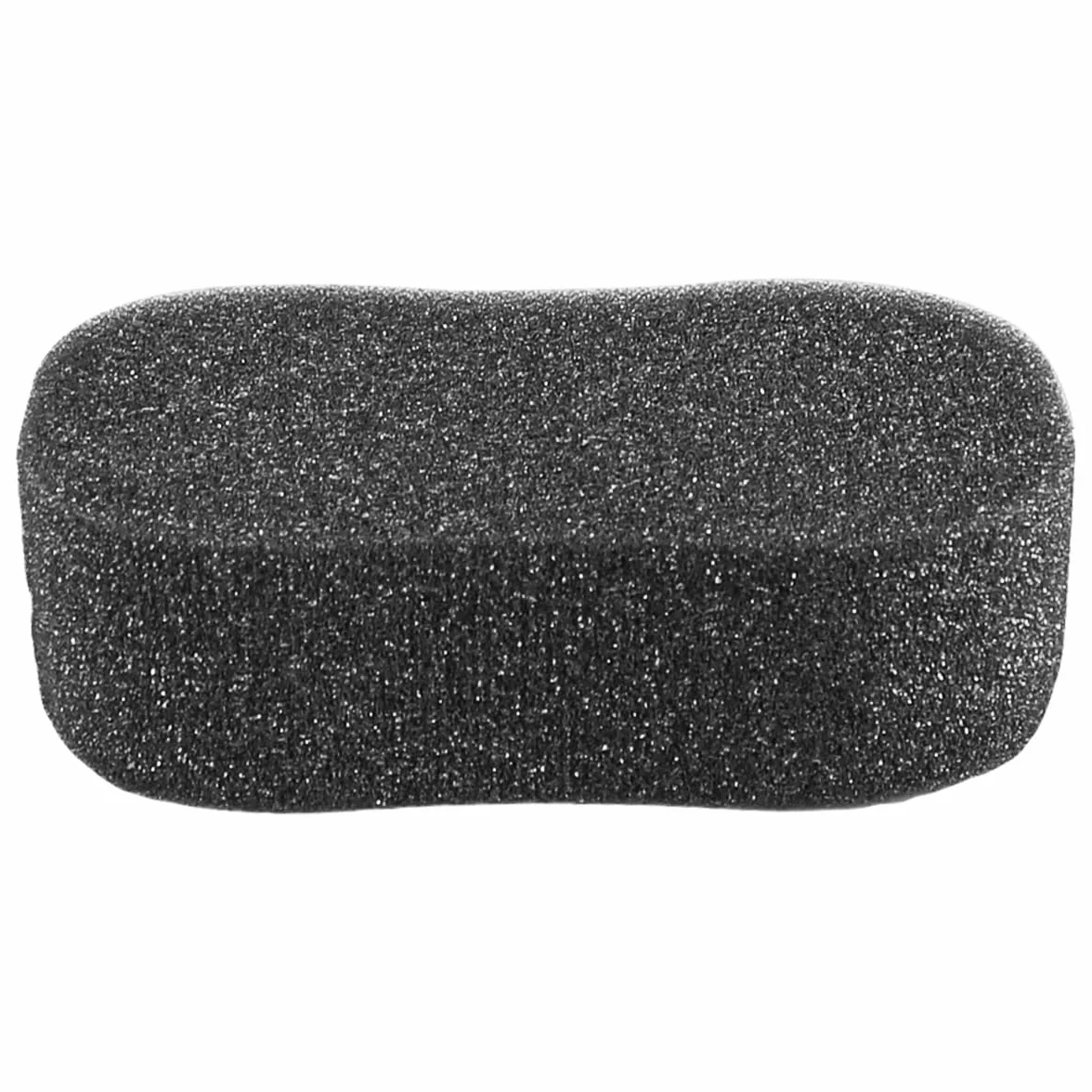 Lot de 6 éponges de toilettage pour chevaux - Nettoyage et épilation du pelage - Éponge noire pour le bain