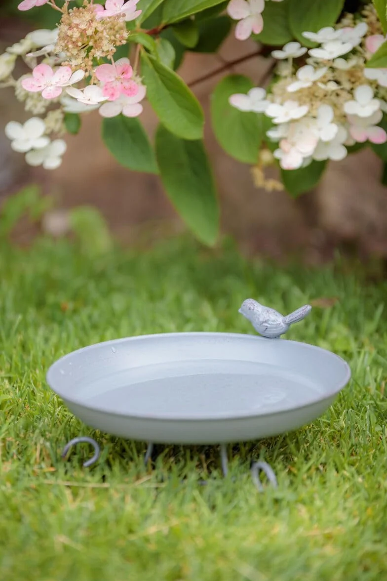 TRIXIE Baignoire Oiseau 800 ML ø 22 cm Gris