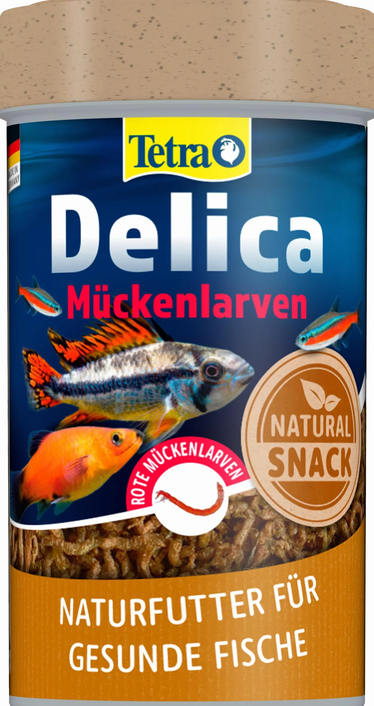 Tetra Delica Larves de moustiques rouges lyophilisées 100 ml