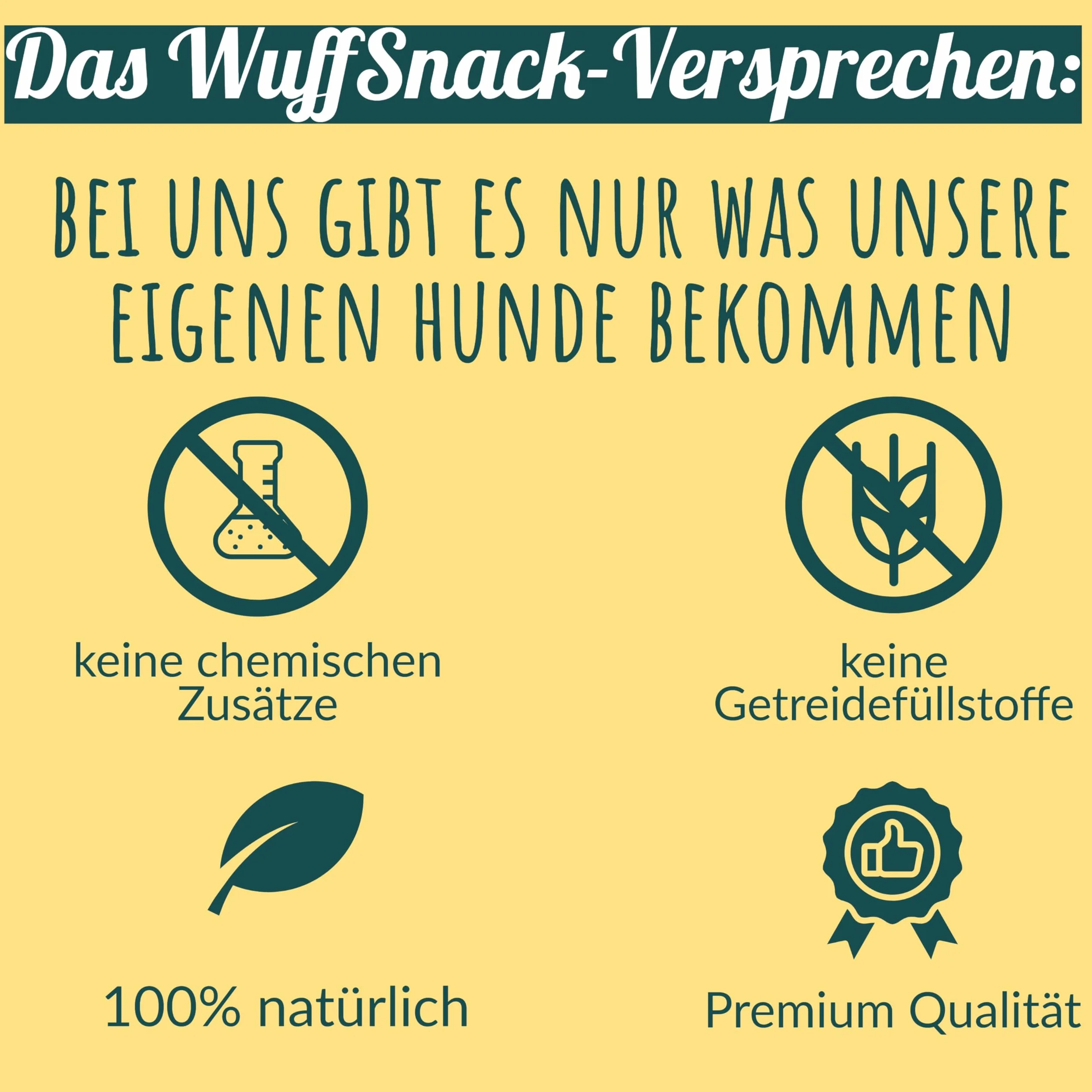 Wuffsnacks oreilles de bœuf avec coquillage pour chiens naturelles 50 pièces