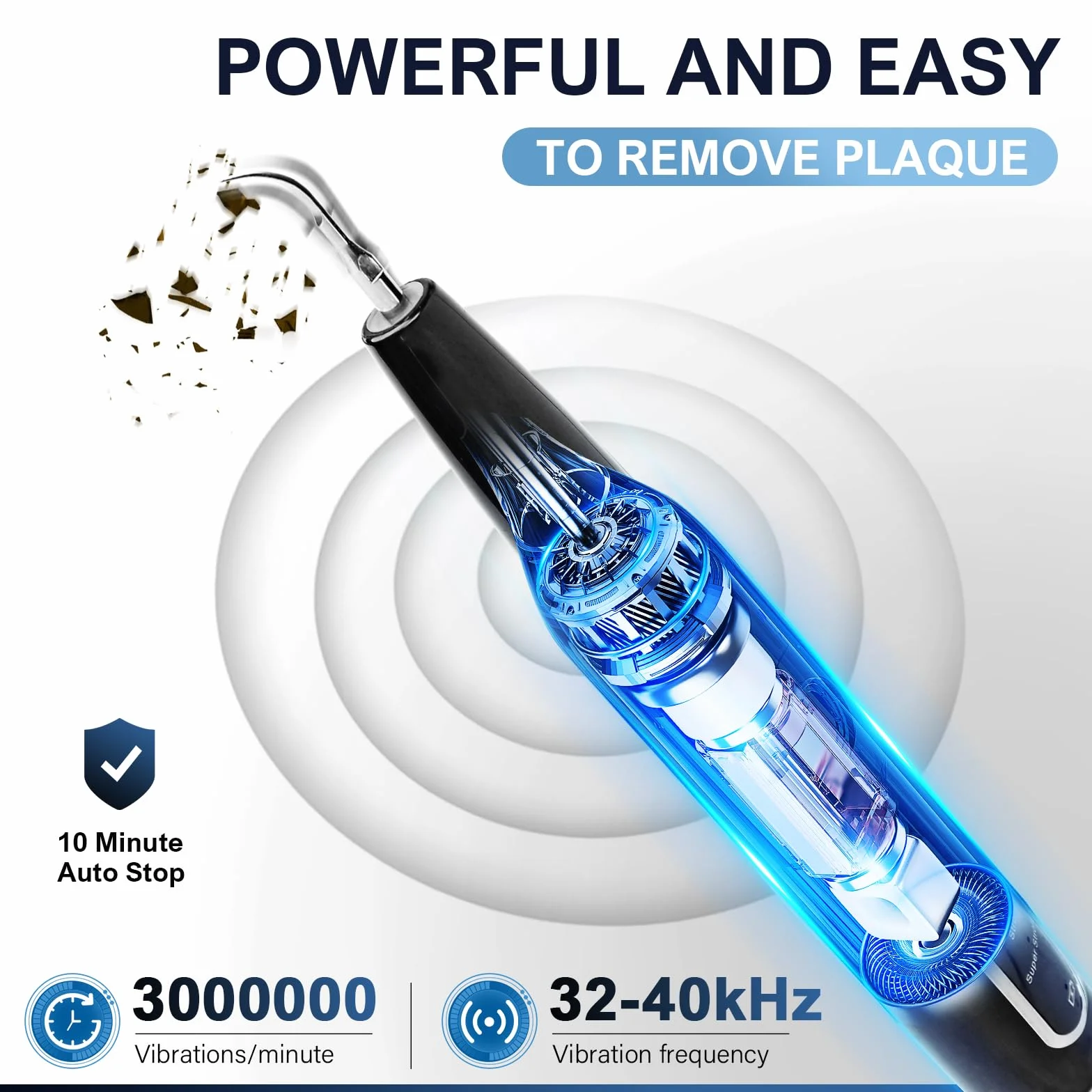 Professionnel Detartreur Dentaire Ultrason Chien Chat IPX6 Anti Tartre Mauvaise Haleine Nettoyage Gencives