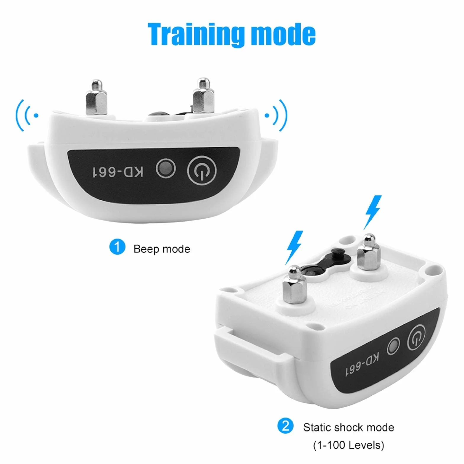 KD-661 Système de Clôture Électronique Sans Fil pour Gros Chiens avec Collier de Dressage Étanche