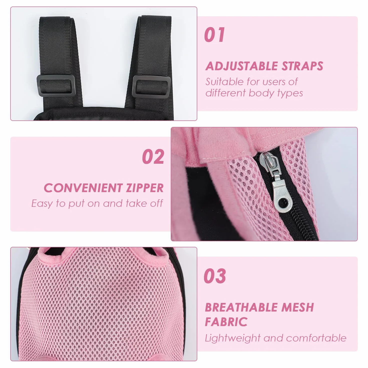 Sac À Dos pour Animaux De Compagnie 1 Pièce Portable Réglable