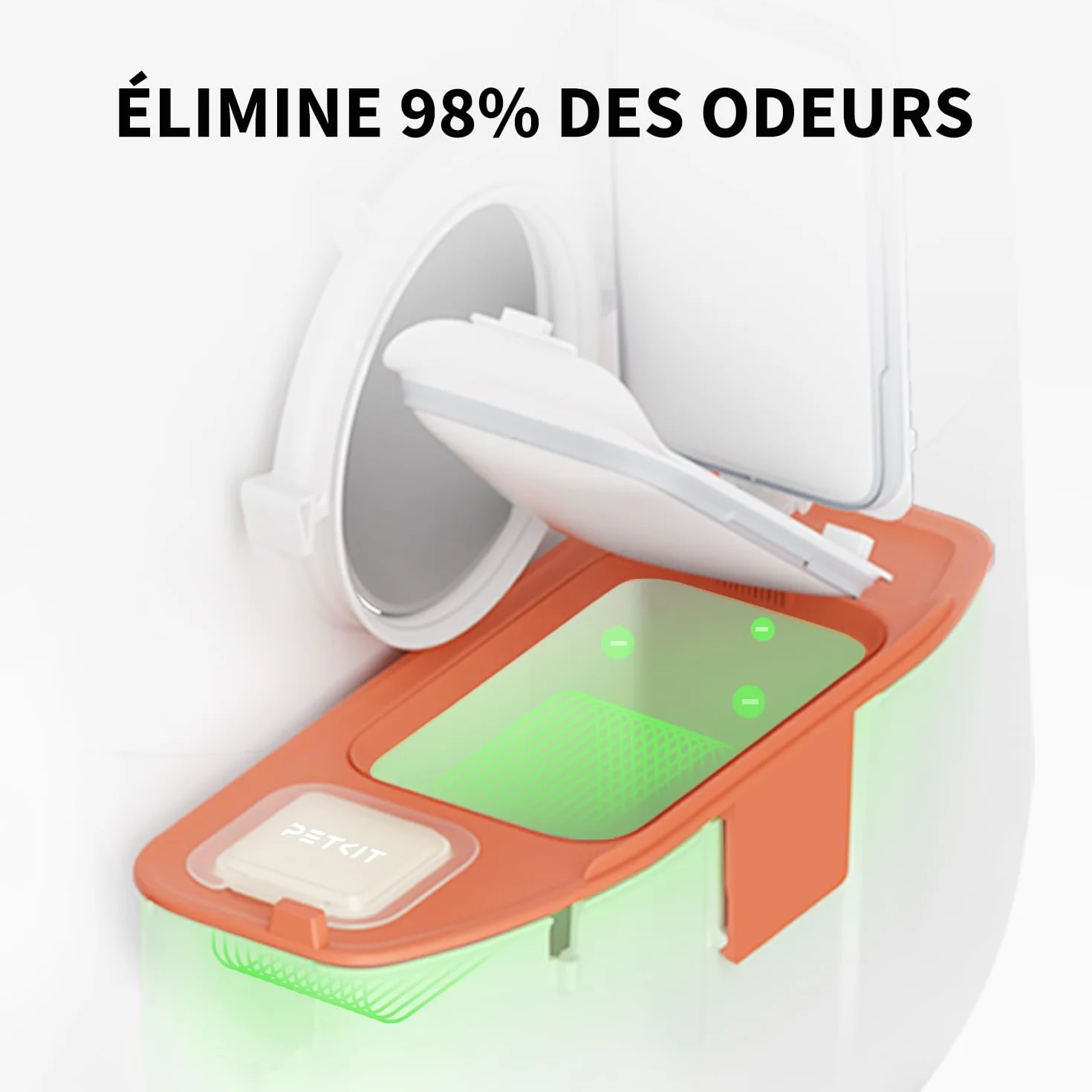 PETKIT PURA MAX PURA MAX 2 Désodorisant Autonettoyant Bac à litière, Parfum Longue Durée, Haute Sécurité, Non Irritant, Utilisation Durable (3 paquets)