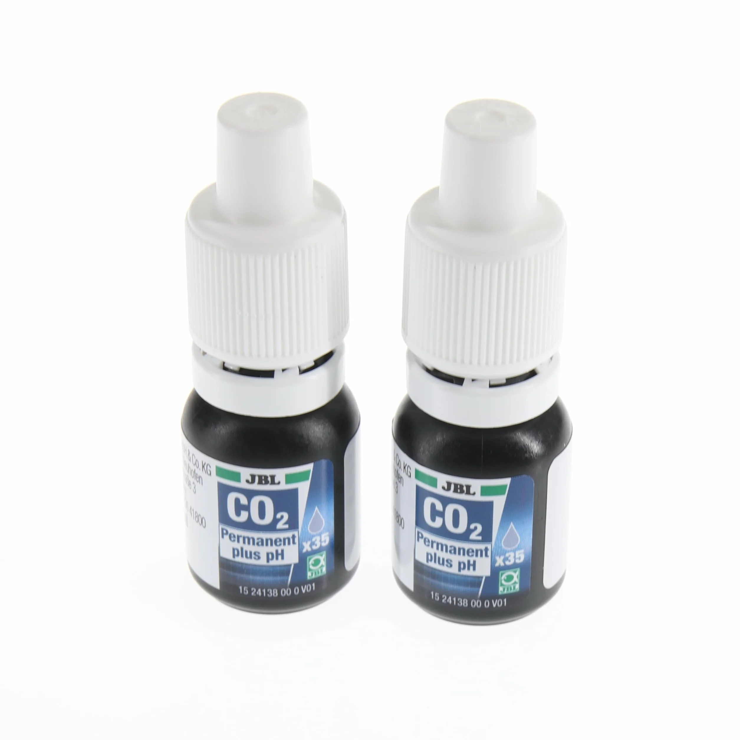 JBL Proaquatest CO2-Ph Permanent Recharge Teste de Qualité d'Eau pour Aquariophilie 2 x 10ml