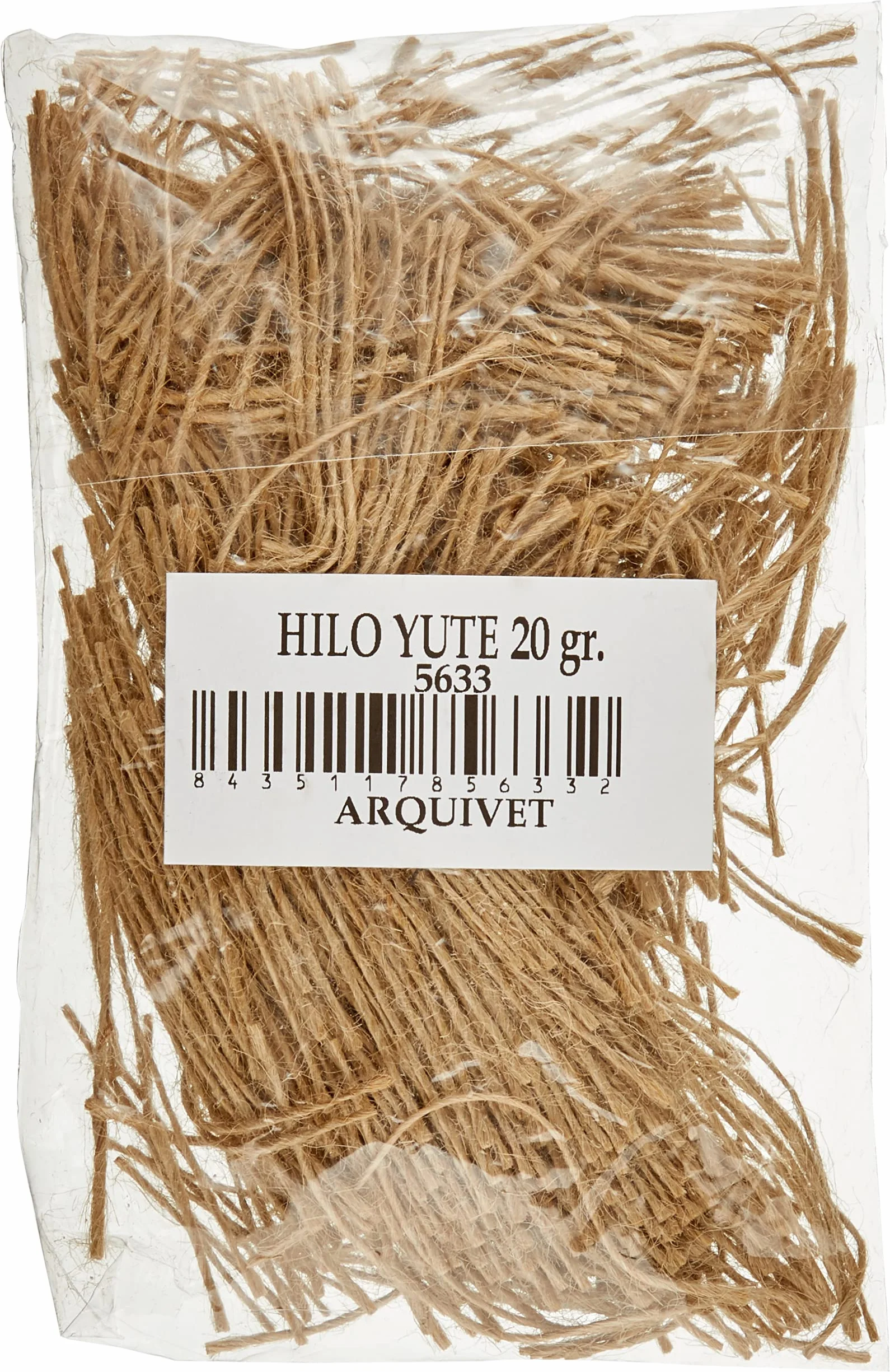 Arquivet Fil de Jute pour nids d'oiseaux - Accessoires pour nids d'oiseaux - 20 g