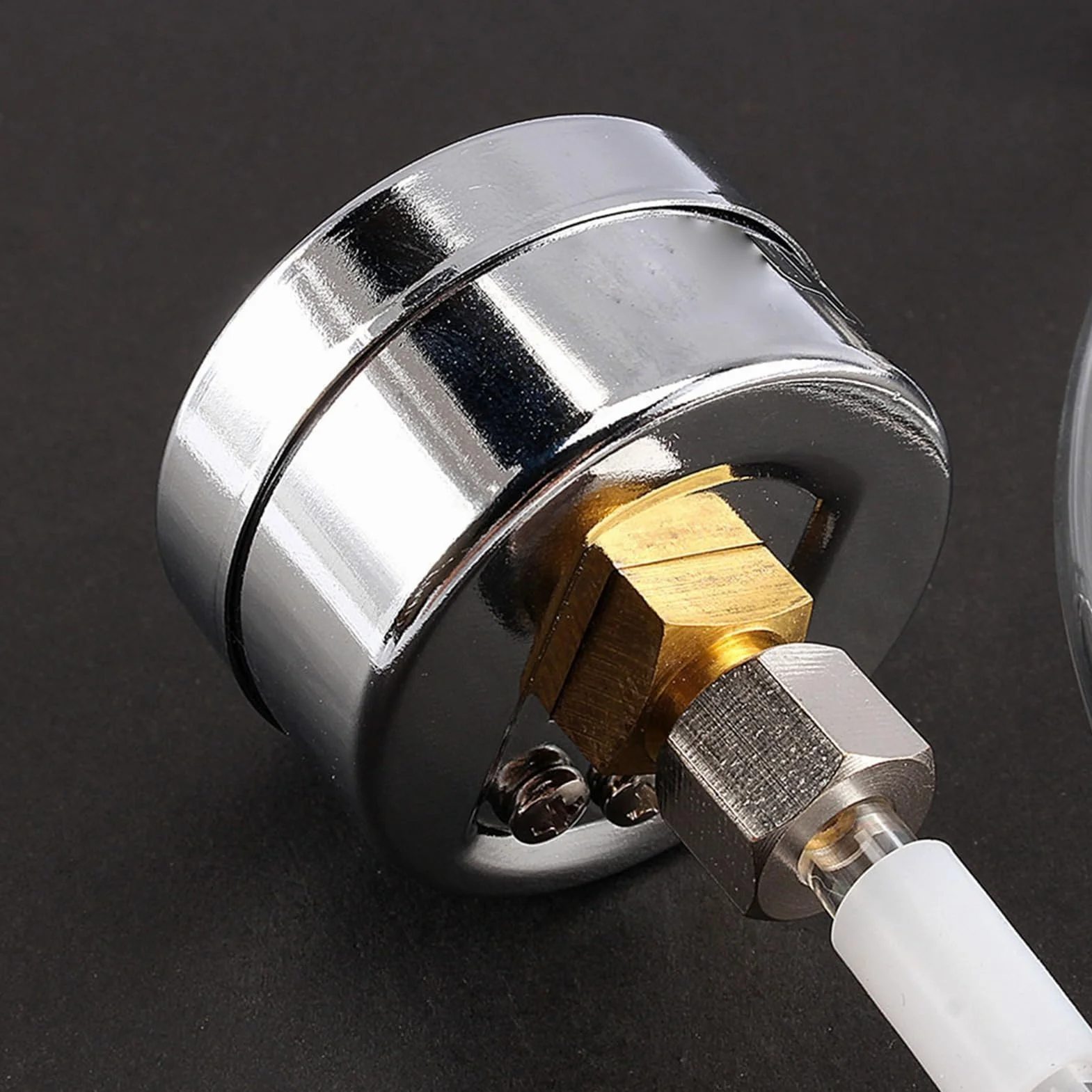 Kit Système Générateur CO2 avec Manomètre DIY Aquarium Plante Bouchon Bouteille Valve Tube Pro