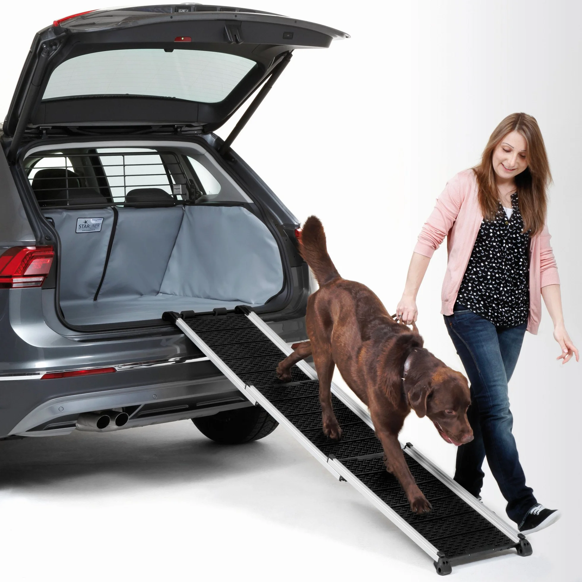 Kleinmetall 14000870 DOGWALK3 XL 83-193 cm Télescope