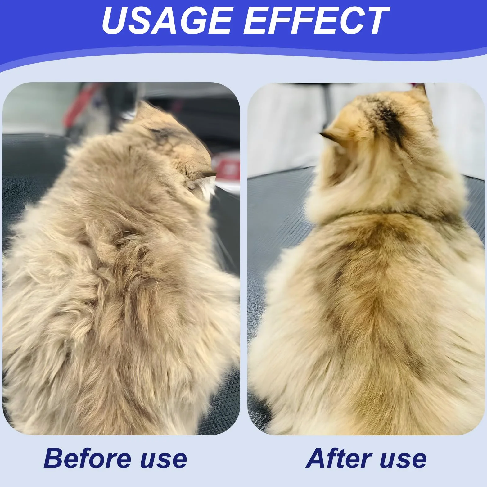 6Set Peignes Anti Puces pour Animaux, Peignes Acier Inoxydable pour Chats et Chiens, Outils de Toilettage, Élimination des Puces et Taches de Larmes, Peigne Démêlant