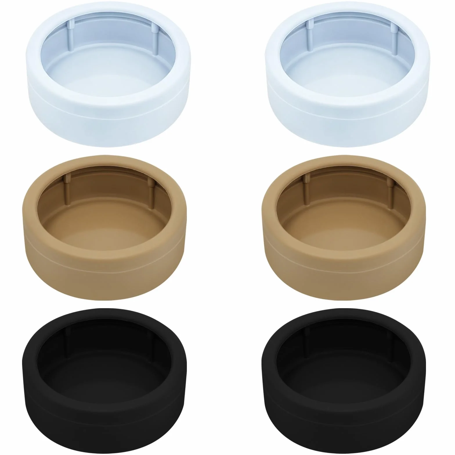 Gamelle Reptile Anti-Évasion Bol pour Vers Eau 2.83 in 3 Couleurs