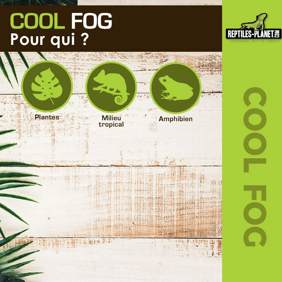 Reptiles Planet - Cool Fog - Brumisateur à Ultrason pour Terrarium