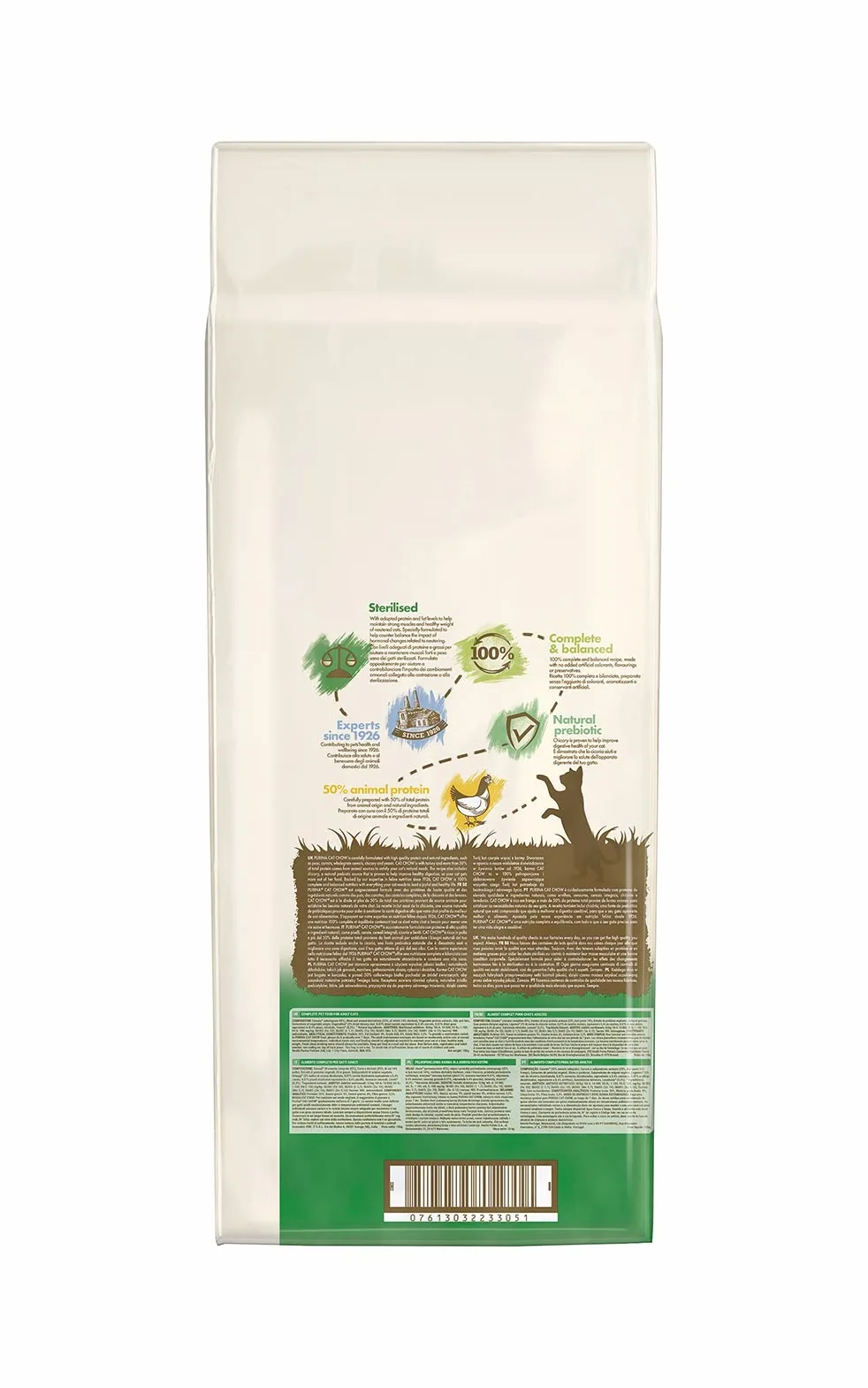 Cat Chow Stérilisé Soin Spécial 15 KG,