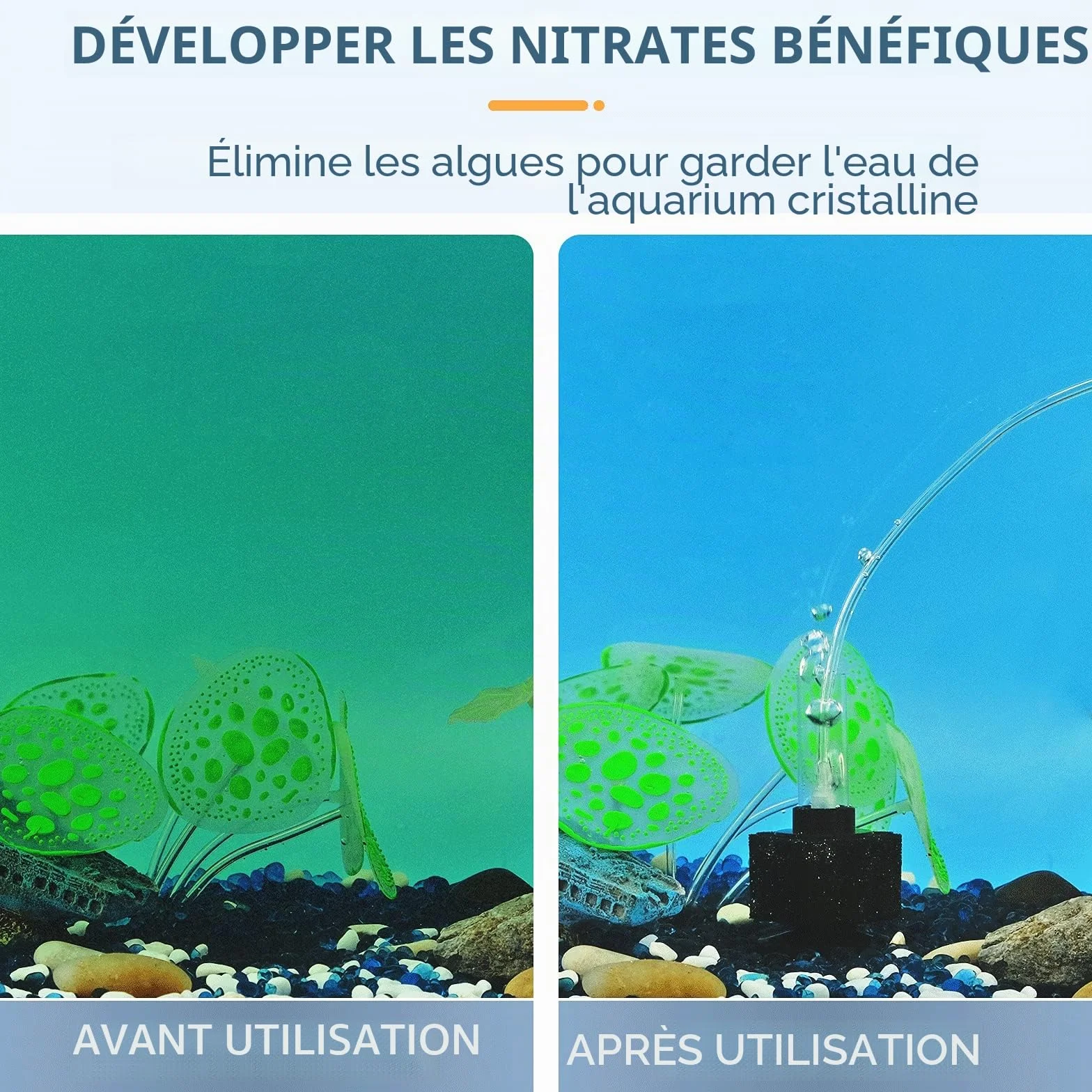 Pawfly Filtre éponge d'aquarium Nano Bio Silencieux Betta Kit Mousse Crevettes Tuyau Aération 12 litres