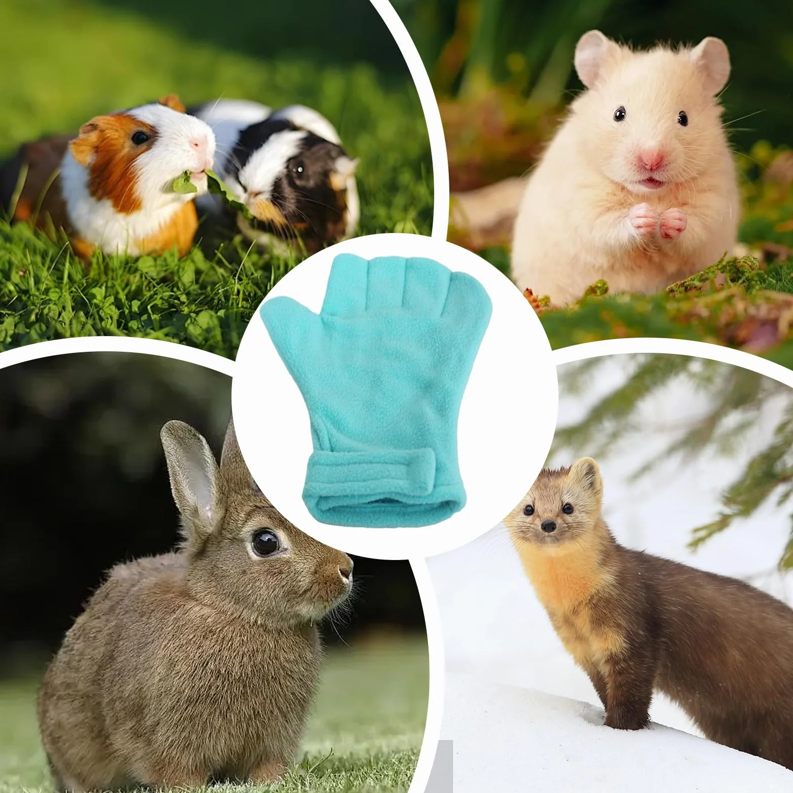 Gants anti-morsures protection rayures chats chiens coupe ongles soin animaux