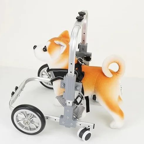 Fauteuil roulant réglable pour chien handicapé – Chariot de mobilité léger