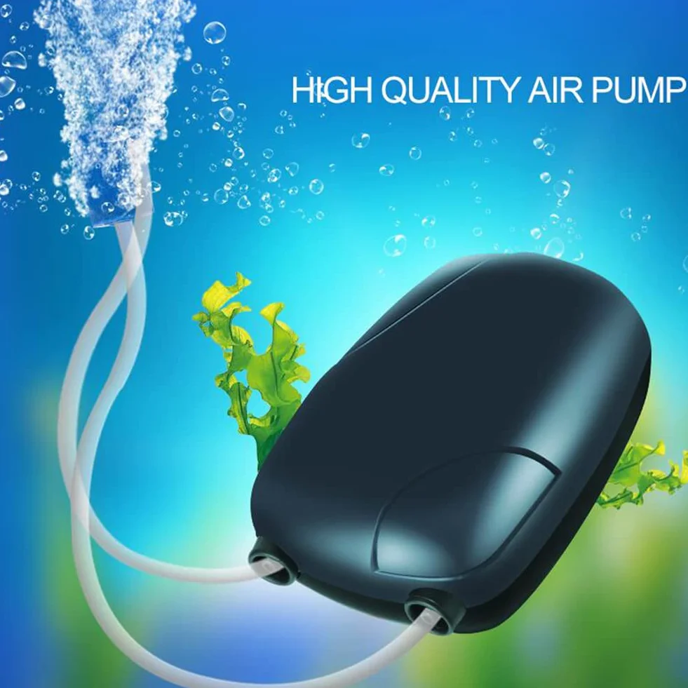 Pompe d'oxygénation Fishbowl Ultra-silencieuse 220V 3W 5W pour Aquariums RS-390 Prise européenne