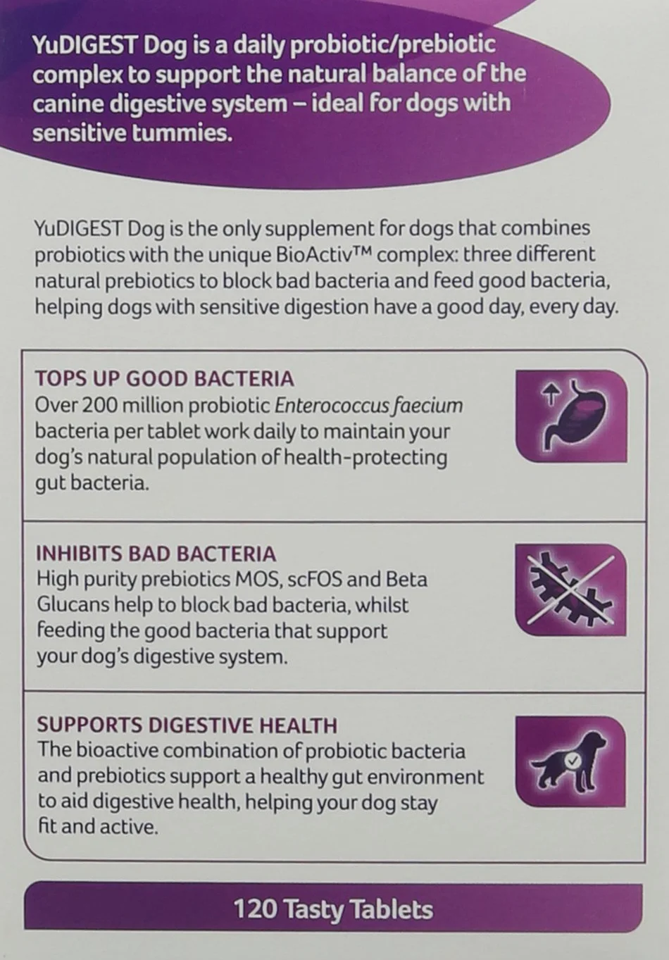 YuMOVE Arthrose Chien Senior + Probiotique Superpack - Lot 120+120 Comprimés - ActivEase Moule Verte & ActivBio - Soutien Articulation Chien & Digestion Quotidienne - Bien-Être Senior