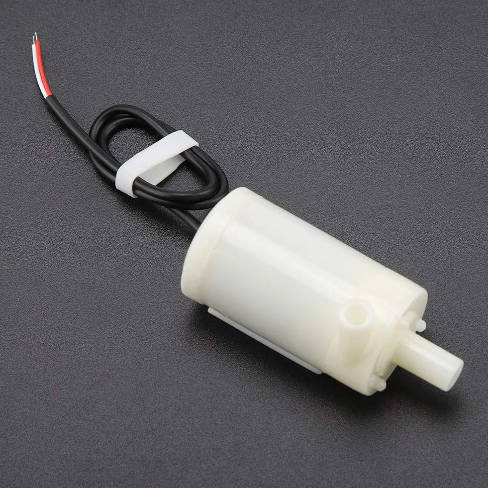 Pompe à Eau DC 3V 5V 6V Silencieuse étanche pour Aquarium