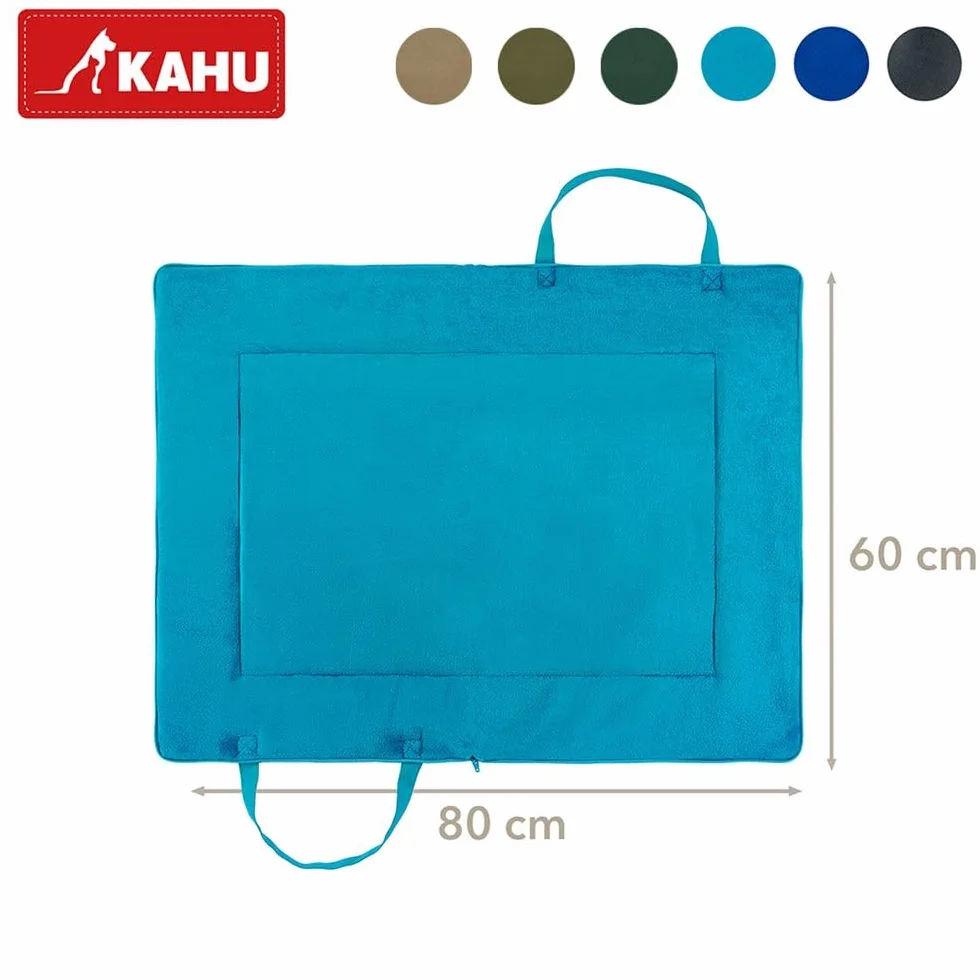 KAHU Tapis pliable pour chien 60 x 80 cm Couverture portable Lit voyage