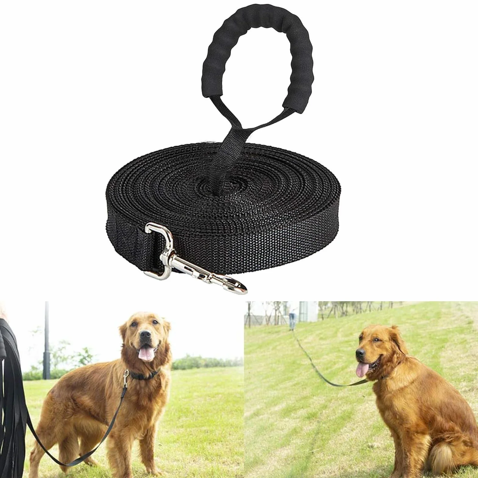 Longe de Dressage pour Chien 5m-30m avec Poignée