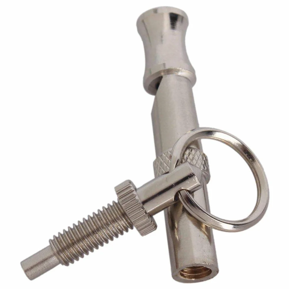 Sifflet pour Chiens Ultrason Anti Aboiement Métal 2pcs