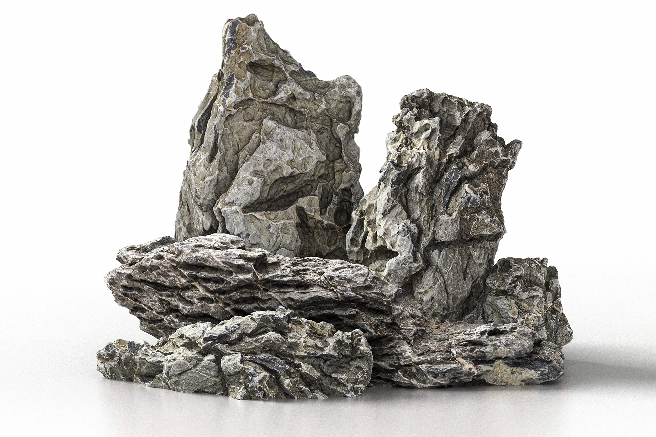 ARKA mySCAPE-Rocks Seiryu Pierres Naturelles d'aquascaping pour Aquariums d'Eau Douce et Terrariums