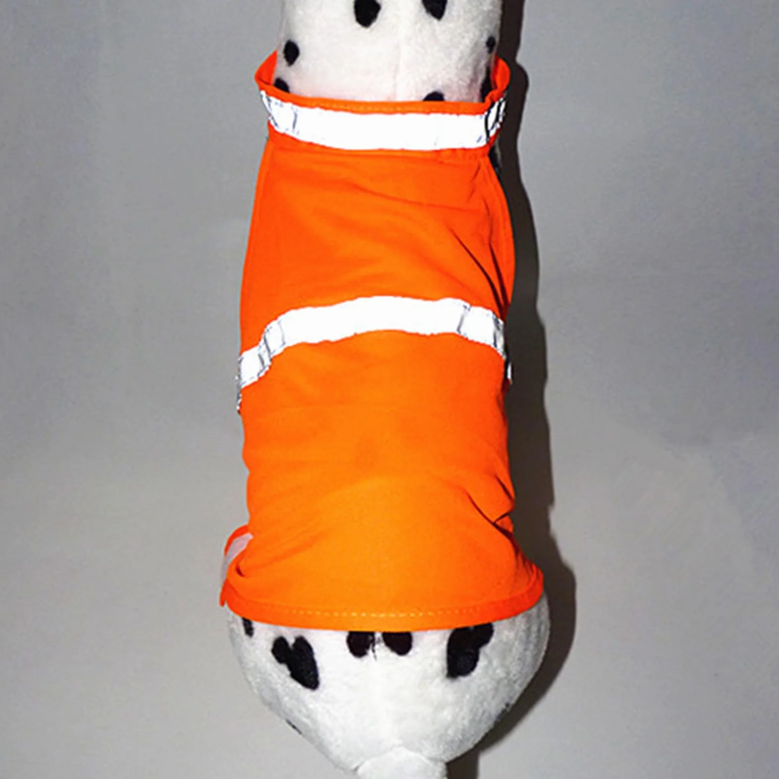 Gilet Réfléchissant pour Chien Orange Fluorescent Respirant Confortable