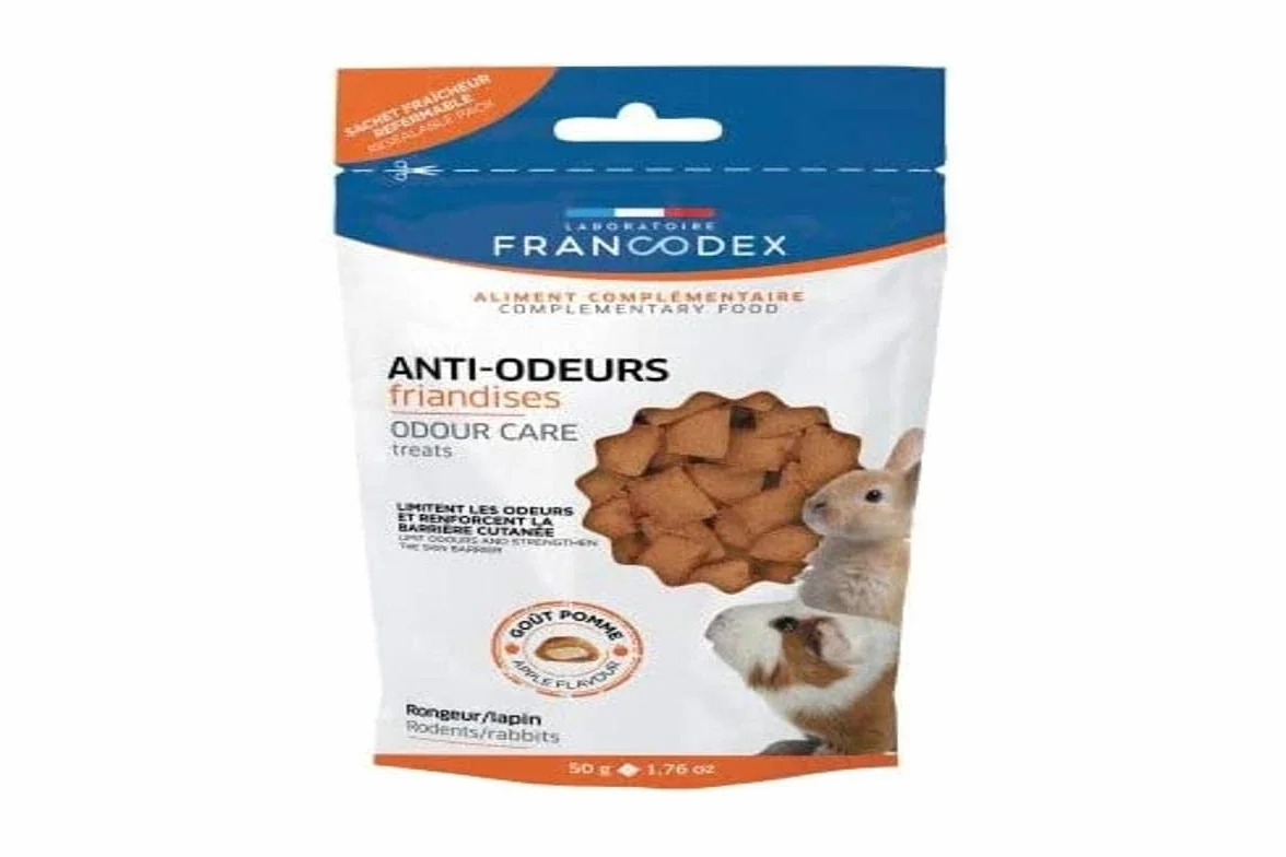 Francodex Friandises Anti-Odeurs pour Rongeur Lapin 50g