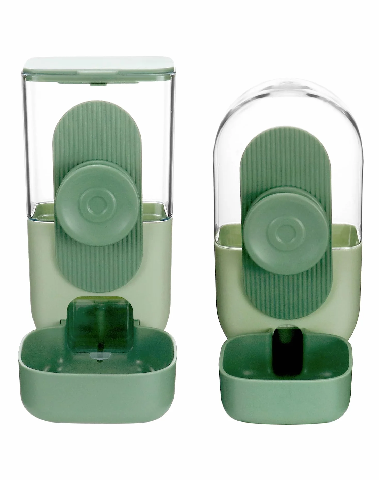 QWORK Distributeur Automatique de Nourriture 870 ML et Distributeur d'Eau 800 ML pour Hérissons