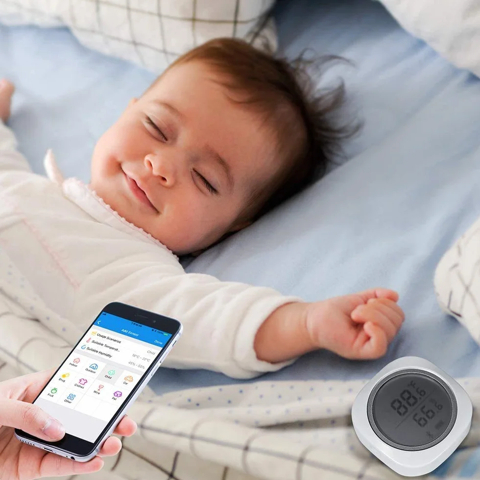 Inkbird IBS-TH1 Plus Thermomètre Hygromètre Numérique Bluetooth avec Sonde pour Terrarium Cave