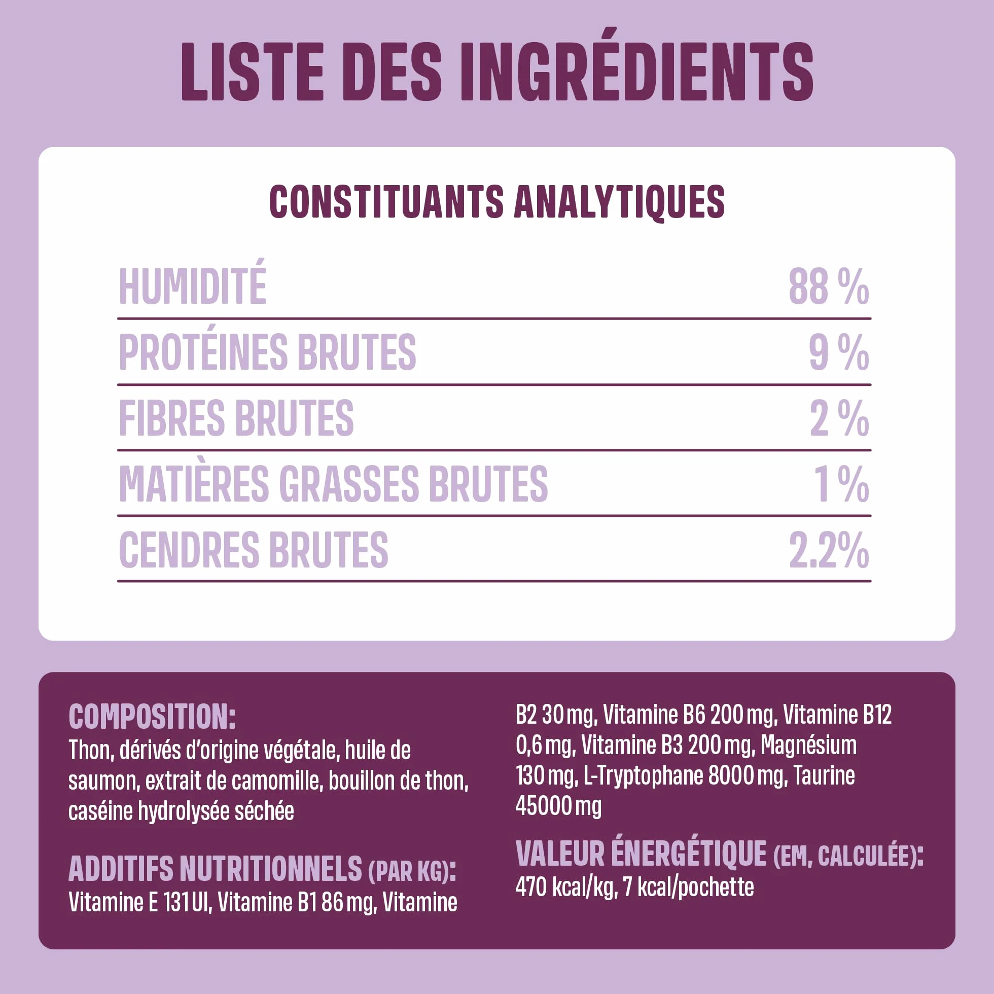 ivvi Calmant pour Chat Relax Essence Crème à Lécher Anti-Stress Chat Camomille L-Tryptophane Magnésium 30 x 15g