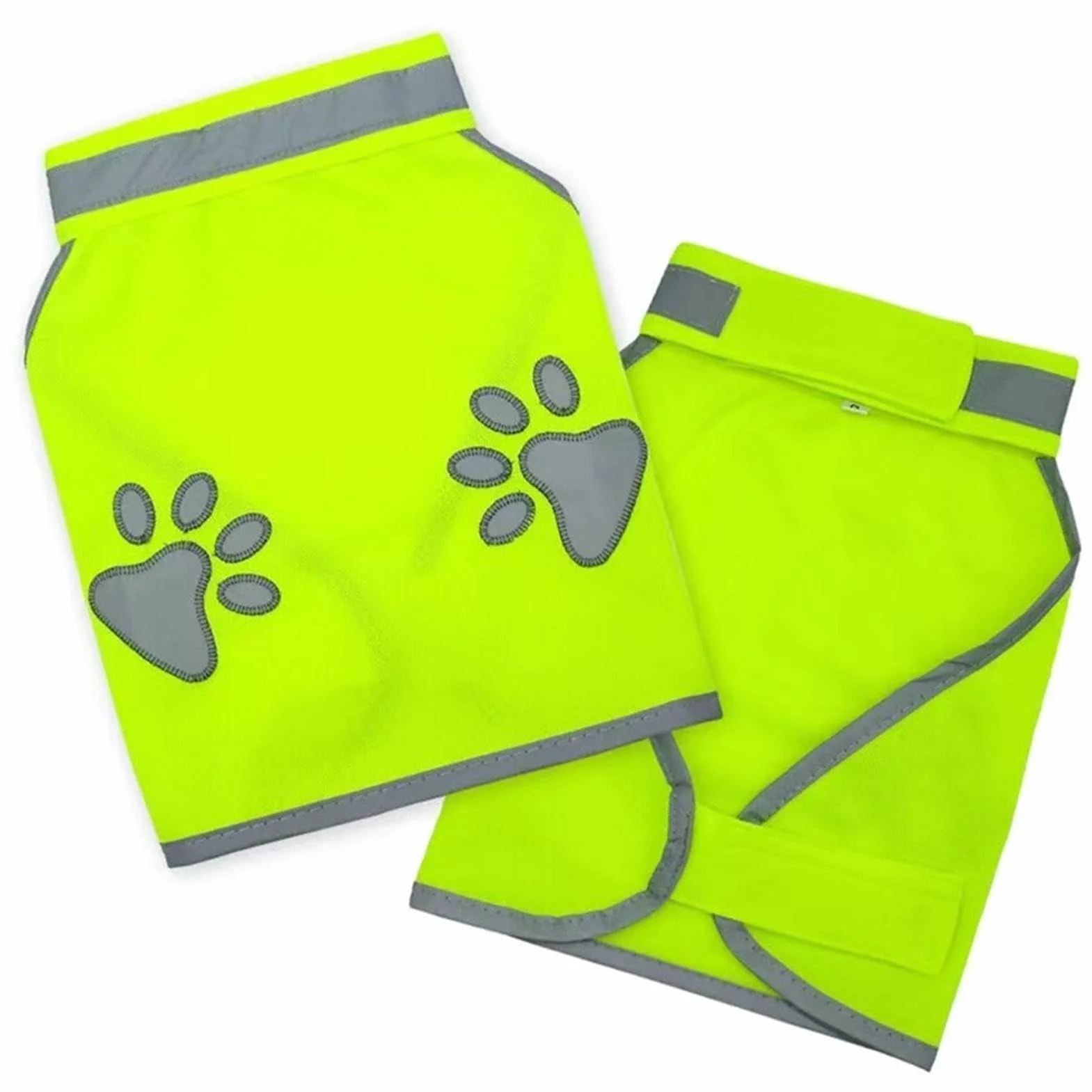 Gilet de sécurité réfléchissant pour chien, Veste Haute Visibilité Taille M