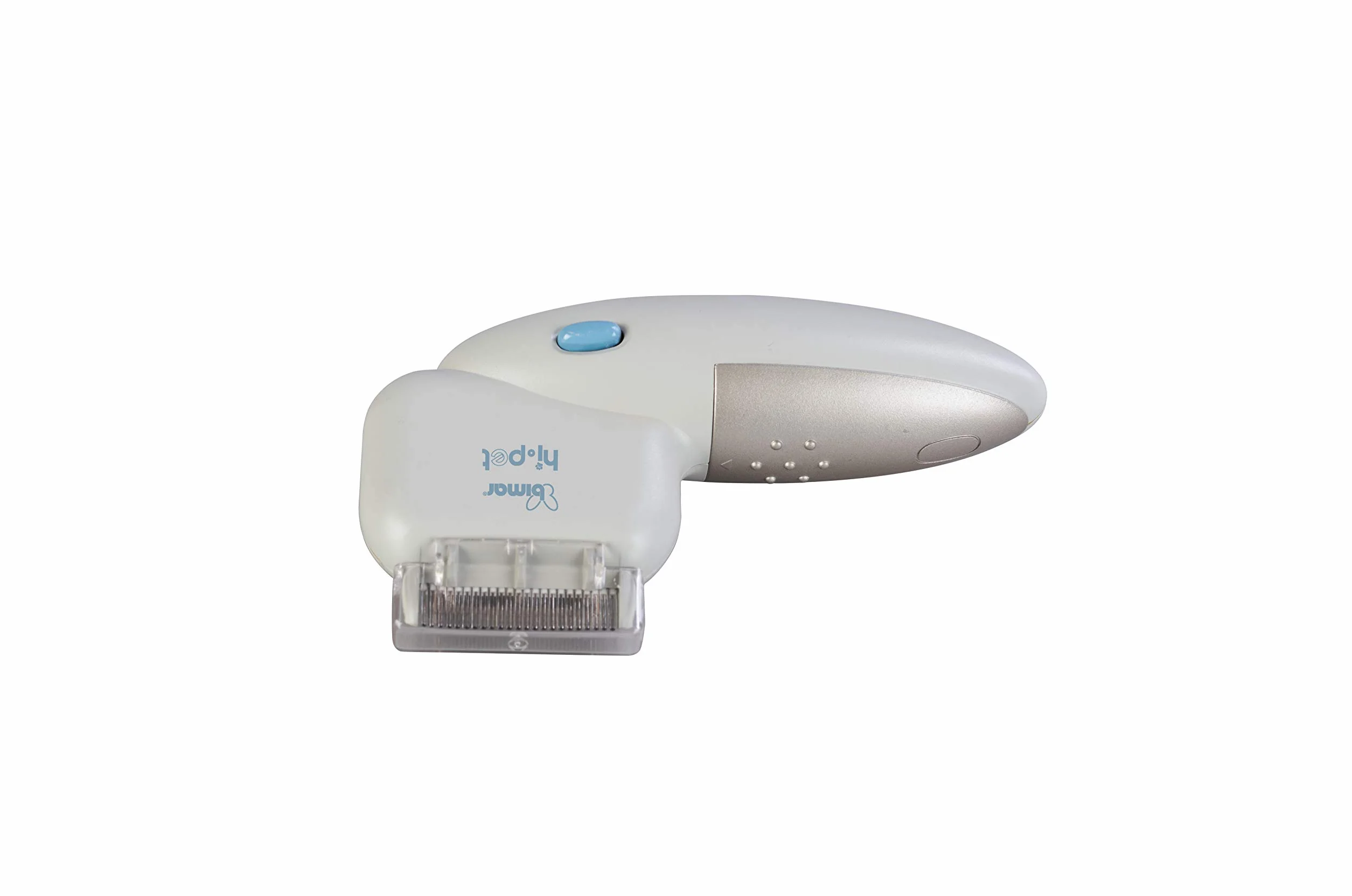 Bimar HI.PET PSP1 Brosse Ionisante Anti-Puces pour Animaux, Enlève Poils et Odeurs, Toilettage Professionnel, 4 cm