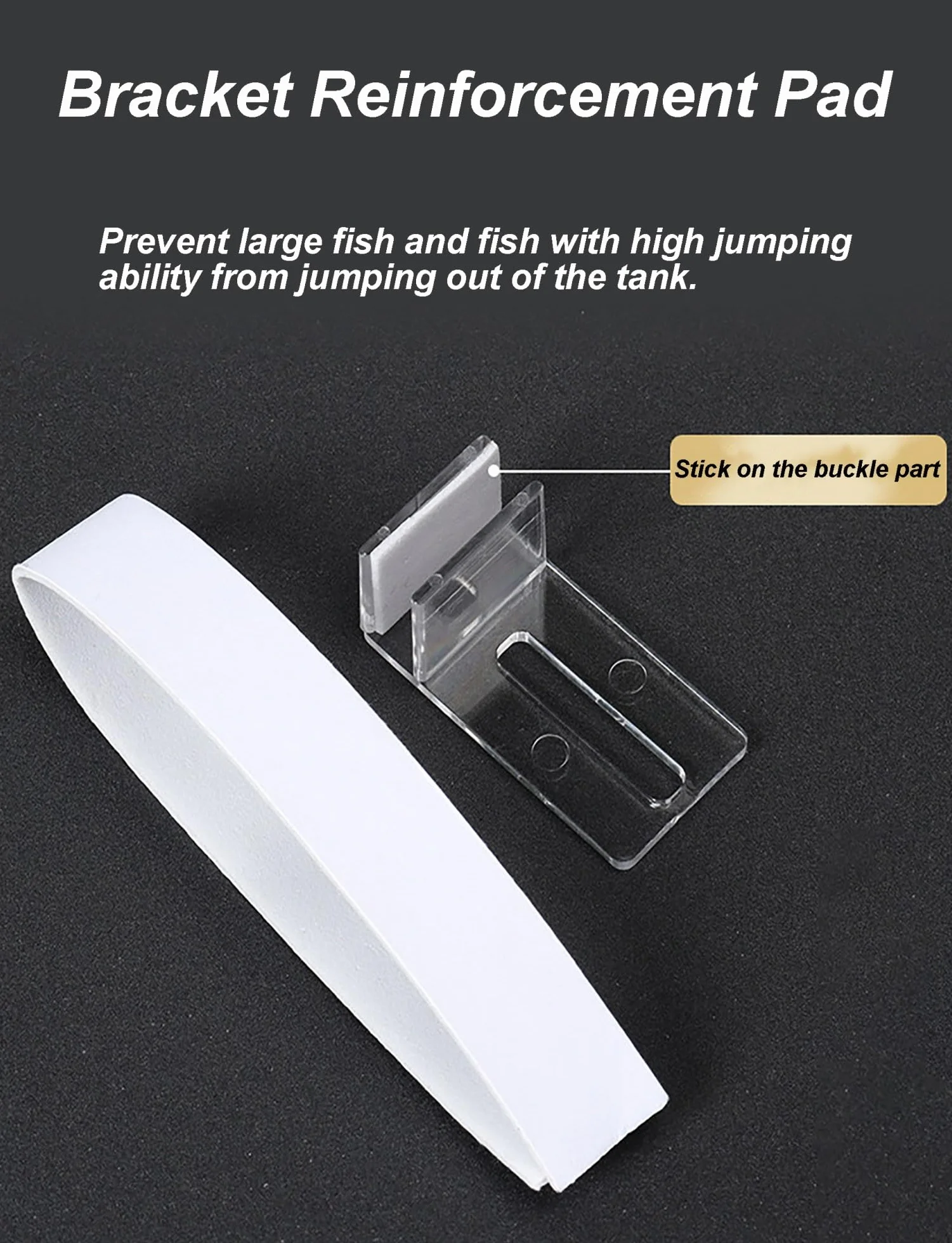Clips de Couvercle d'aquarium 6/10 pièces Supports en Acrylique 4mm 10pcs